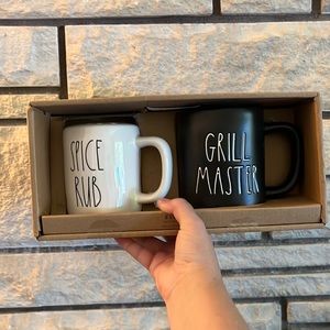 Rae Dunn Spice rub and Grill master set